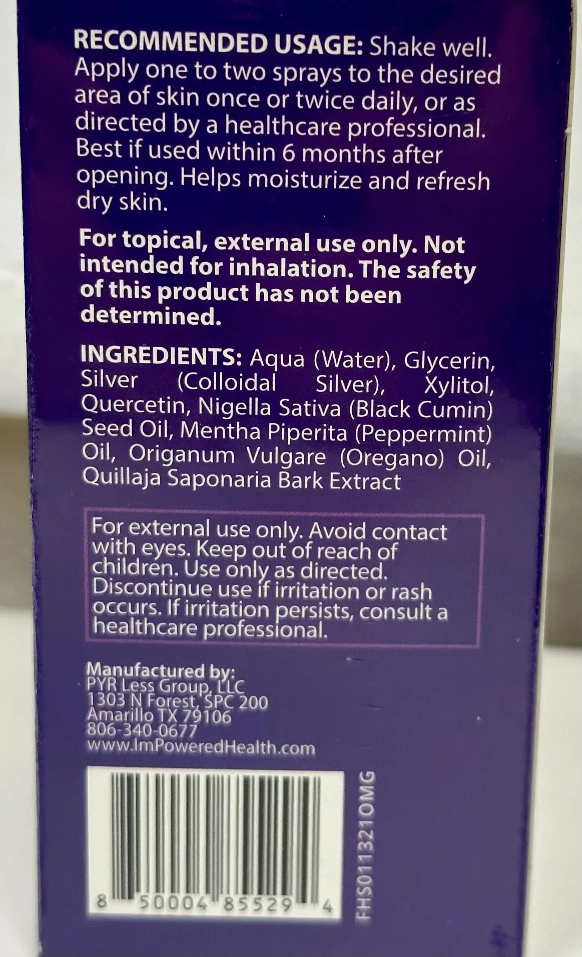 OMG NOT Nasal Spray