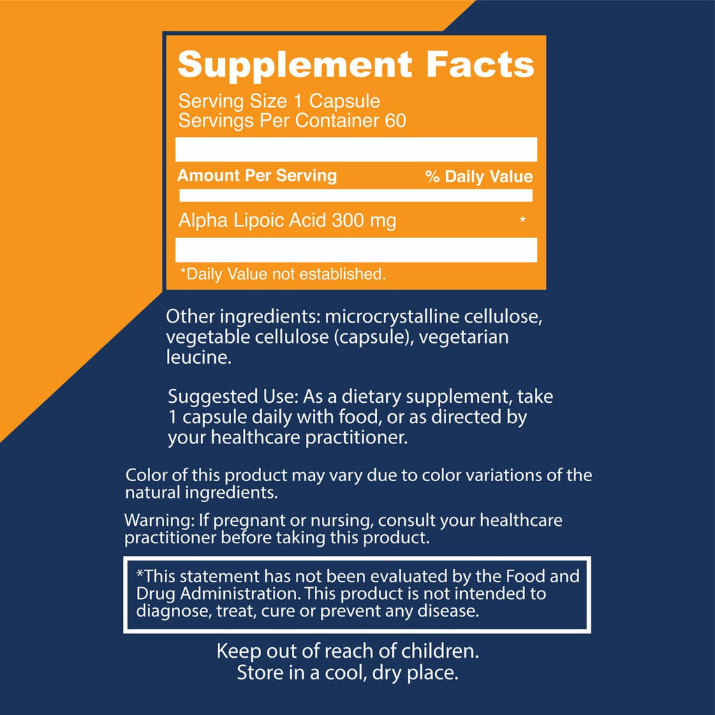 Alpha Lipoic Acid 300mg